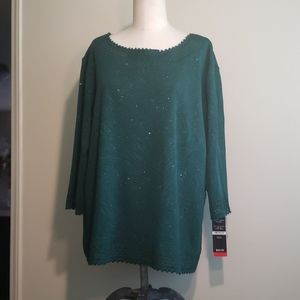 NWT Rebecca Malone blouse